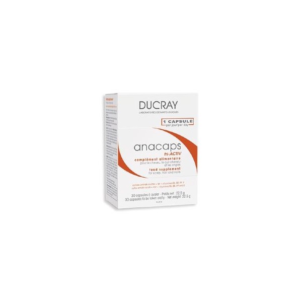Ducray Anacaps 30 Cápsulas