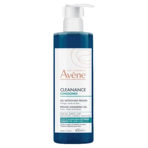 Avene Cleanance Comedomed Gel Limpiador Exfoliante 400ml