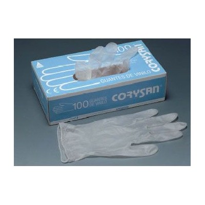 Guantes Vinilo Corysan T-m...