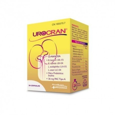 Urocran 30 Cápsulas