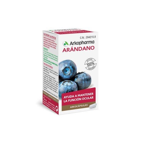 Arkopharma Arándano 45 Cápsulas