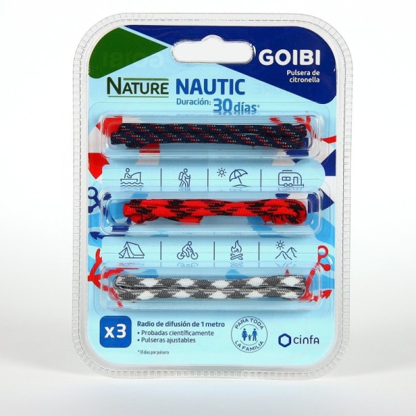Goibi Pulsera Citronella Nautic 3u