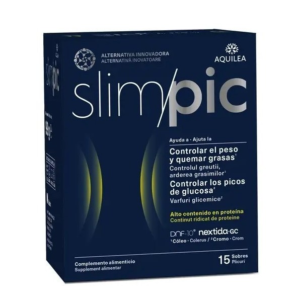 Aquilea Slimpic 15 Sobres Sabor Limon