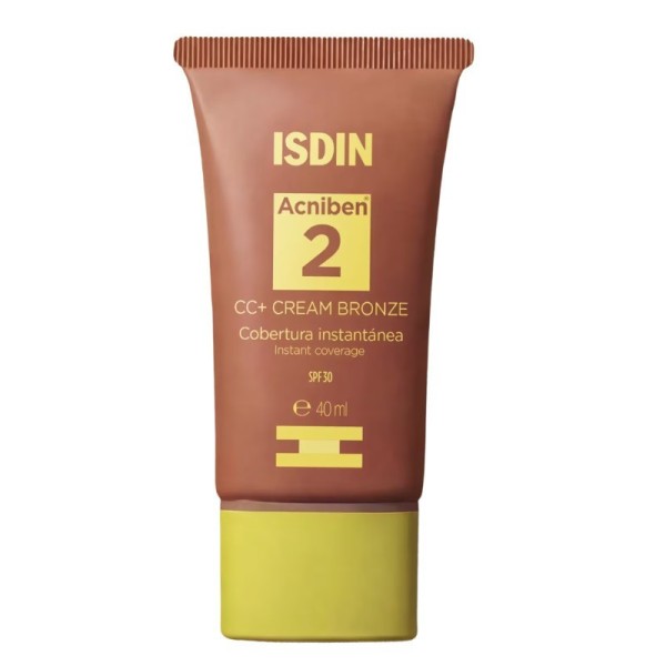 Isdin Oily Skin Acniben Cc+ Cream Color Bronze 1 Tubo 40ml