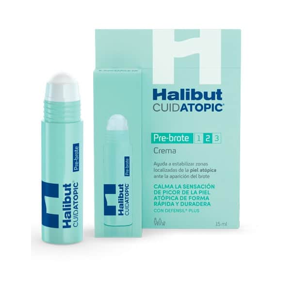 Halibut Piel Atópica Pre-Brote Roll-On 15ml